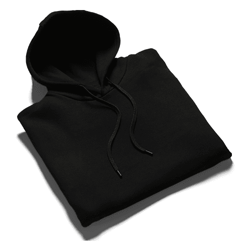 Folded Hoodie Mockup