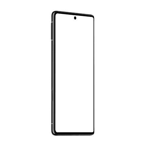 Google Pixel 7 Pro Mockup Side View