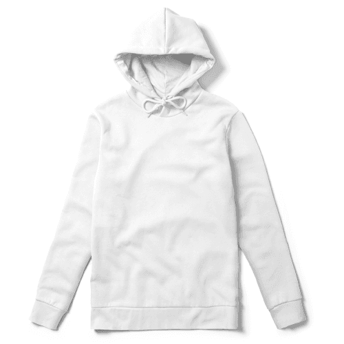 Pocketless Pullover Hoodie Mockup