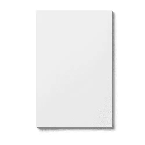 Softcover Book Back Cover (5,25x8 in)