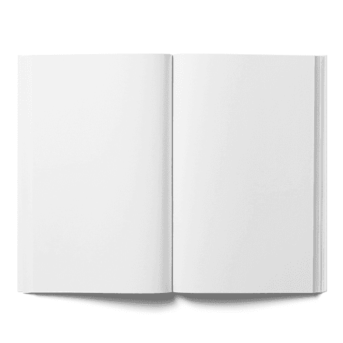 Open Softcover Book (5,25x8 in)