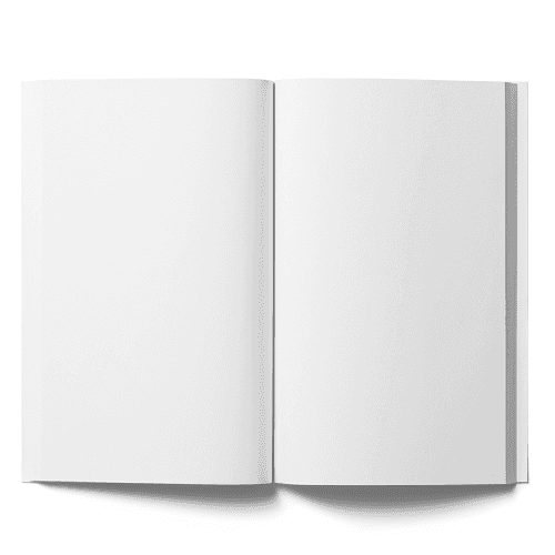 Open Softcover Book (5,5x8,5 in)