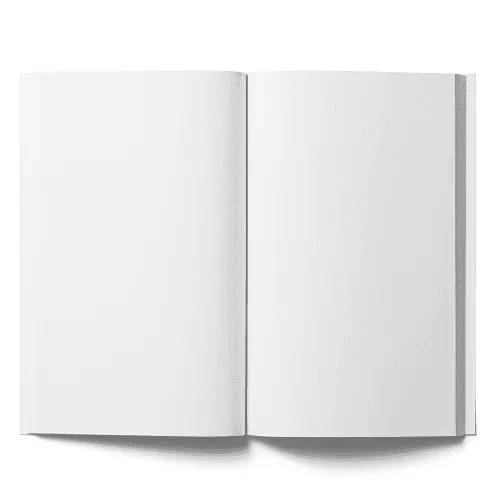 Open Softcover Book (5,5x8,5 in)