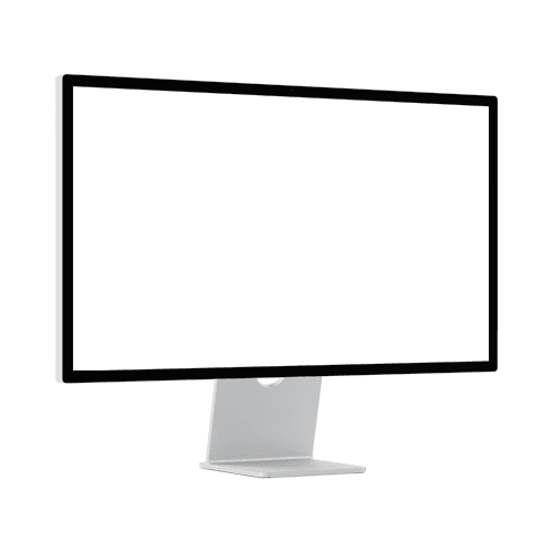 Studio Display Right View Mockup