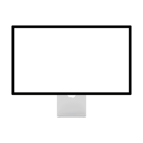 Studio Display Front View Mockup