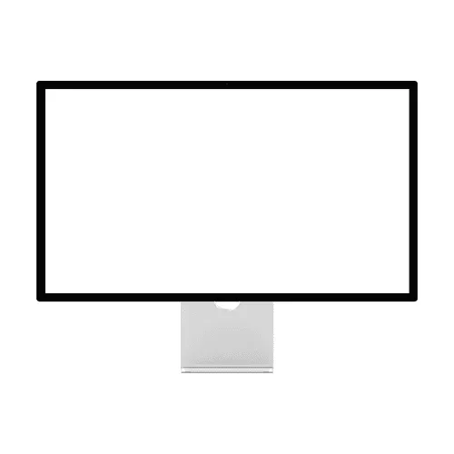 Studio Display Front View Mockup