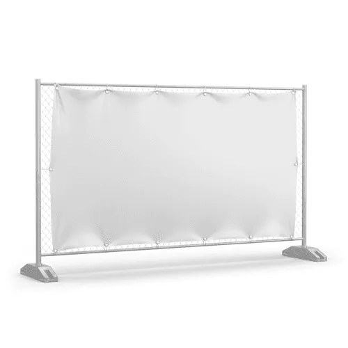 Street Vinyl Banner Right View Mockup