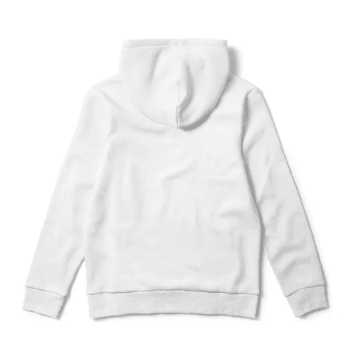 Wrinkled Pocket Pullover Back Hoodie Mockup
