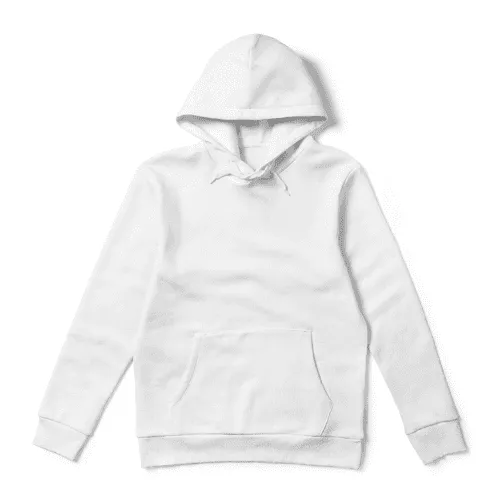 Wrinkled Pocket Pullover Hoodie Mockup