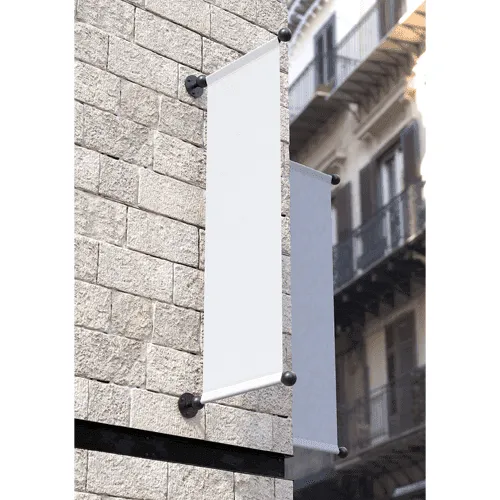 Banner Mockup on Wall
