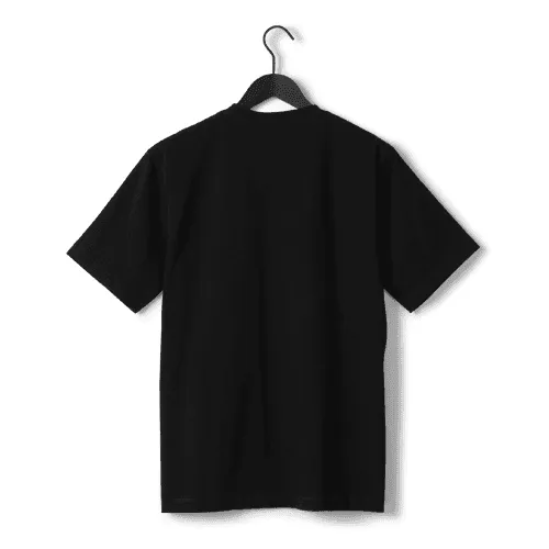 Hanging Black Back T-shirt Mockup