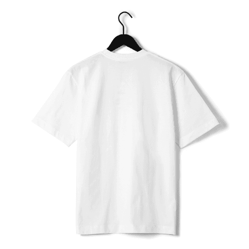 Hanging Blank T-shirt Back Mockup
