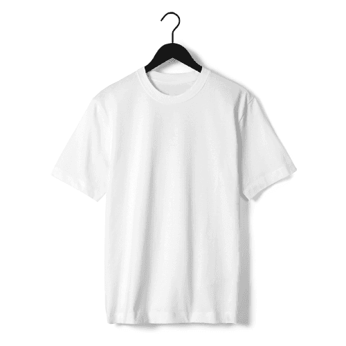Hanging Blank Front T-shirt Mockup