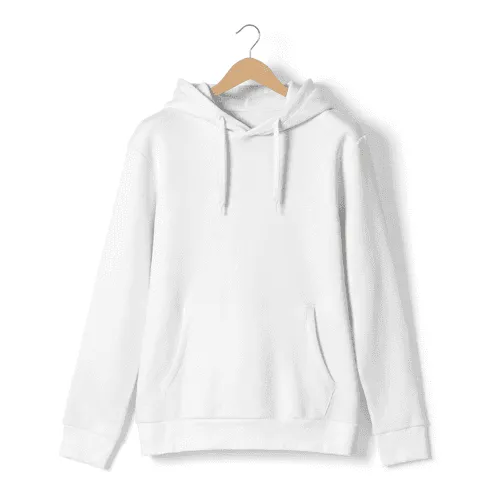 Kangaroo Pocket Pullover Hoodie Mockup