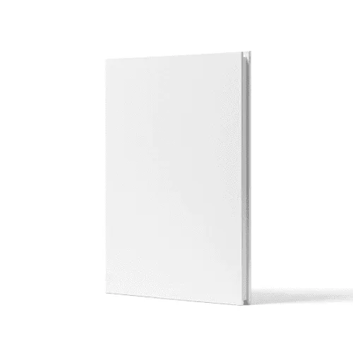 Crown Quatro Hardcover Book Left View (8x10 in)