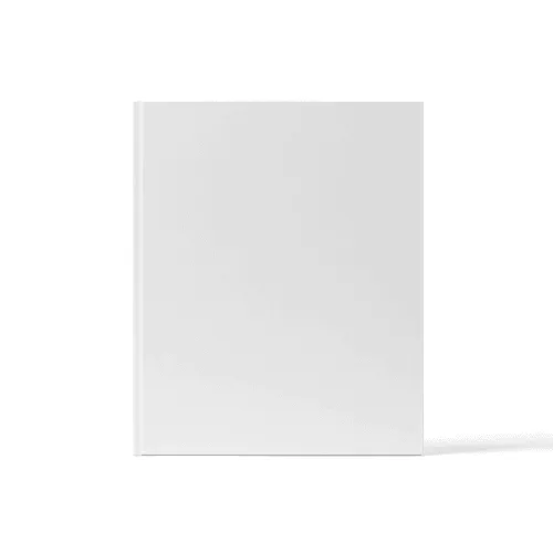 Crown Quatro Hardcover Book Front View (8x10 in)