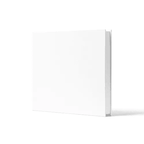 Landscape Hardcover Book Left View (8,5x11 in)