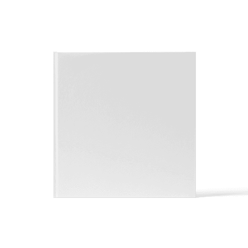 Square Hardcover Book Front View (7,5x7,5 in)