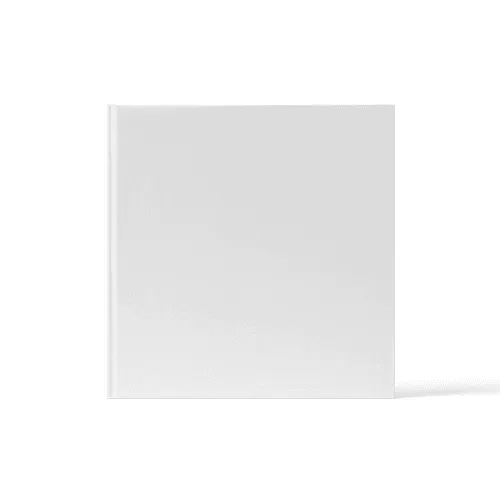 Square Hardcover Book Front View (7,5x7,5 in)