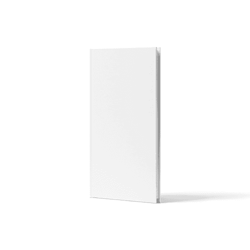 Hardcover Book Mockup Left View (5x8 in)