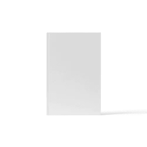 Hardcover Book Mockup Front View (5.25x8 in)