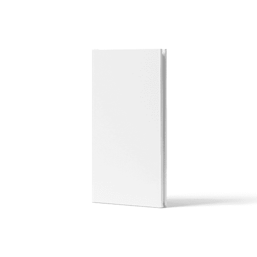 Hardcover Book Mockup Left View (4,25x6,87 in)