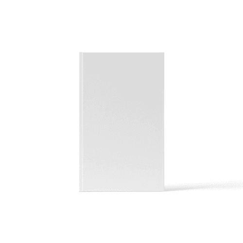 Hardcover Book Mockup Front View (4,25x6,87 in)