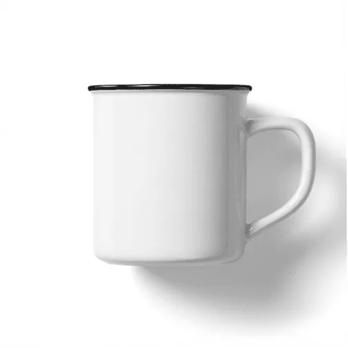 Enamel Mug Mockup