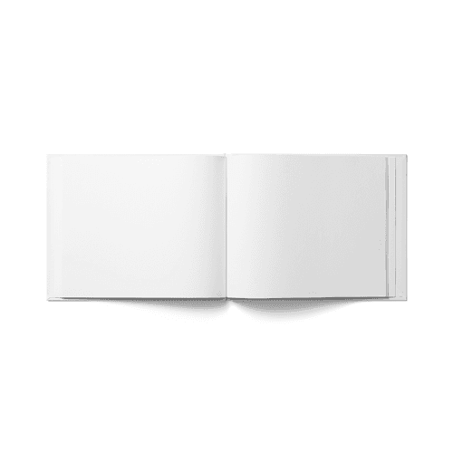 Hardcover Book Open (10x8 in)