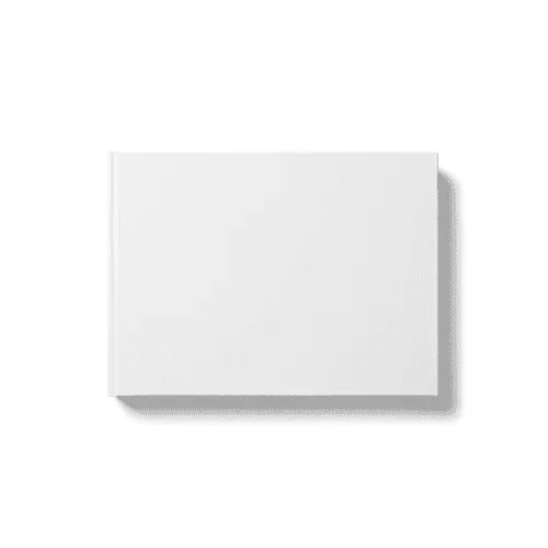 Landscape Hardcover Book Front Cover (10x7 in)