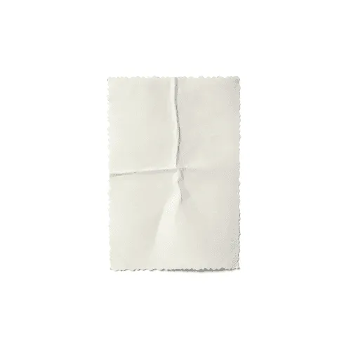 Wrinkled Old Vintage Photo Paper Mockup