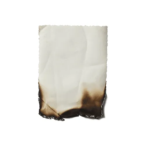 Burned Vintage Photo Paper Mockup