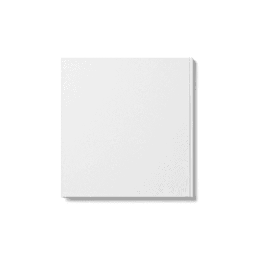 Square Hardcover Book Back Cover (7,5x7,5 in)