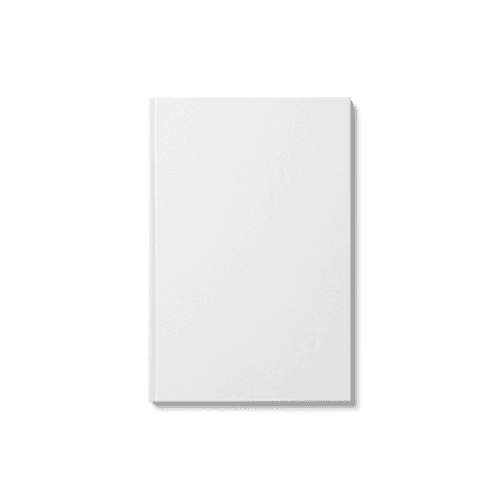 Medium Octavo Hardcover Book Front Cover (6x9 in)