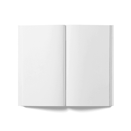 Softcover Book Open (4.25x6.87 in)