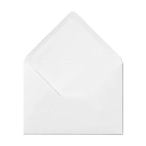 Open A7 Envelope Mockup