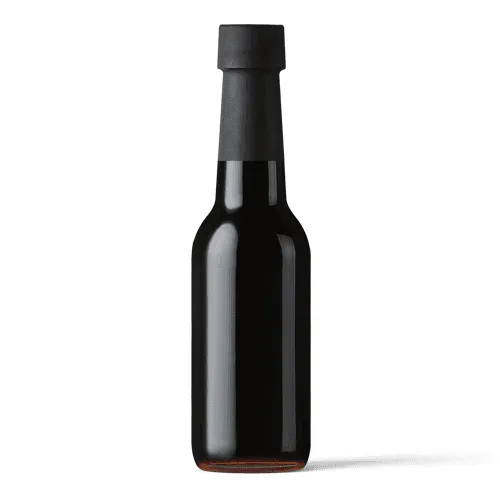 Black Sauce Bottle Mockup