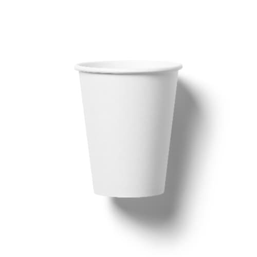 Tall Paper Cup Mockup Side View