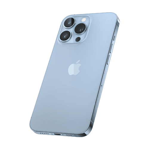 iPhone 13 Pro Mockup Sierra Blue