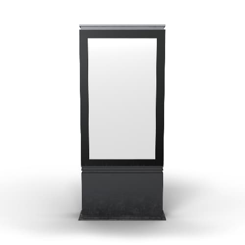 Front Billboard Stand Mockup