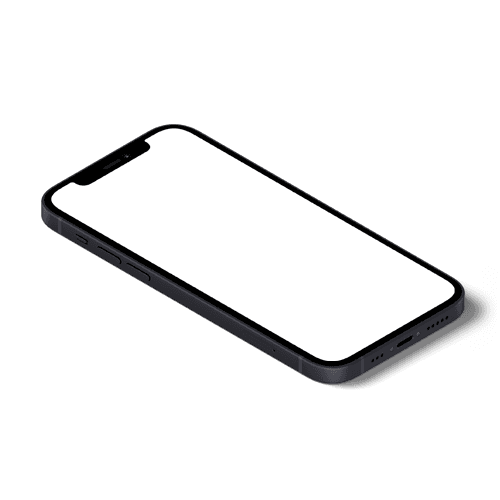 Isometric iPhone 12 Mockup