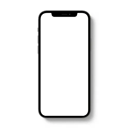 iPhone 12 Graphite Pro Top View Mockup