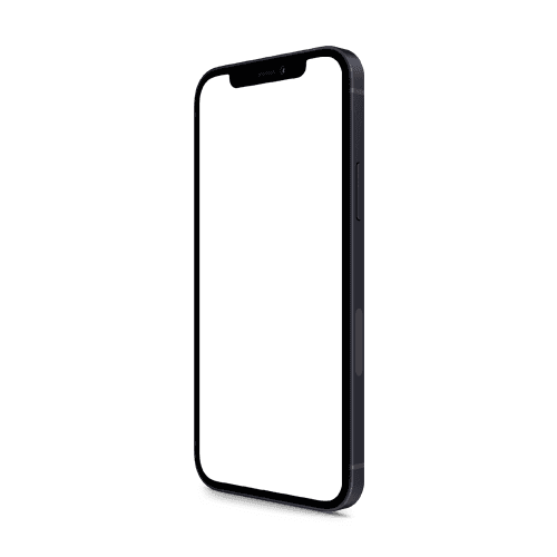Black iPhone 12 Mockup