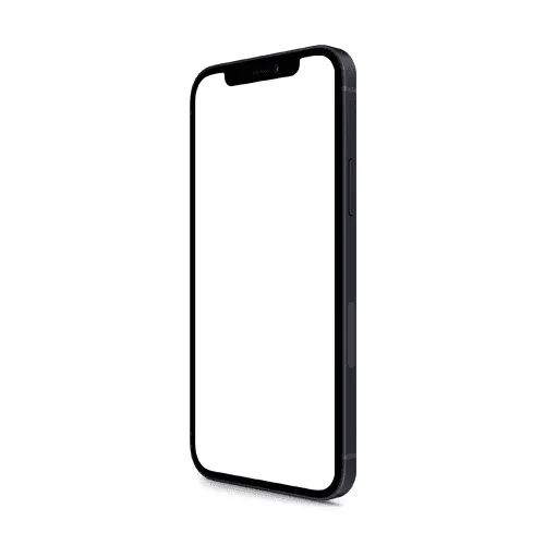 Black iPhone 12 Mockup