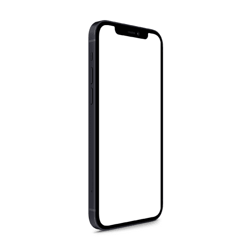 iPhone 12 Mockup Right View