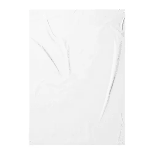 White Poster Mockup