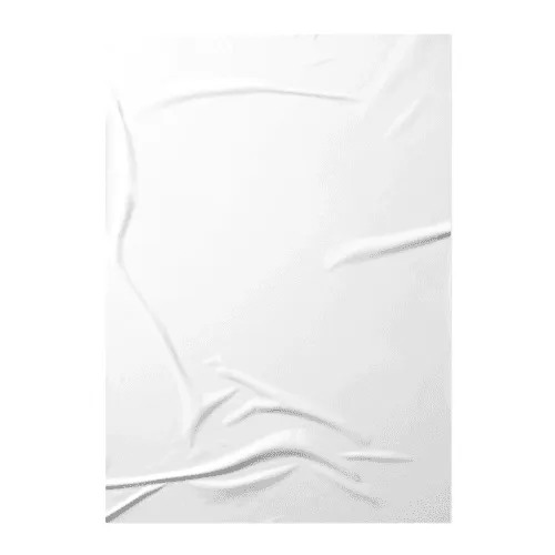 Glued Poster Mockup