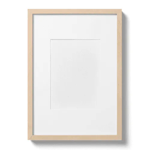 Wooden Frame Mockup