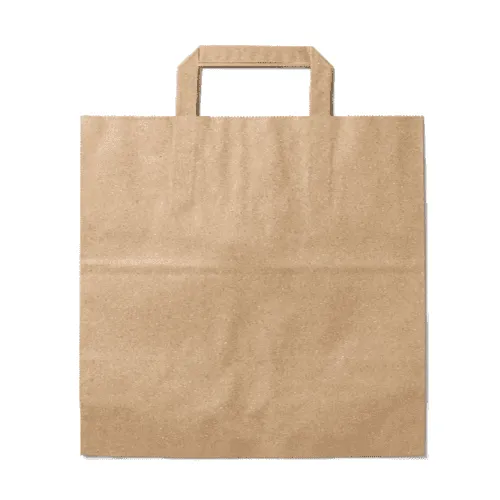Front Kraft Paper Shopping Bag Mockup