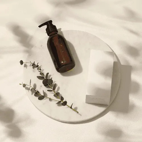 Pump Bottle and Product Box